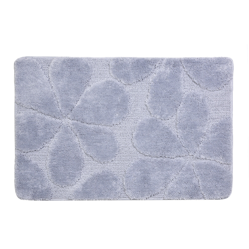 original-15230.jpg Коврик для ванной серый 90х60 см WasserKraft Diemel (BM-2211) — изображение 1