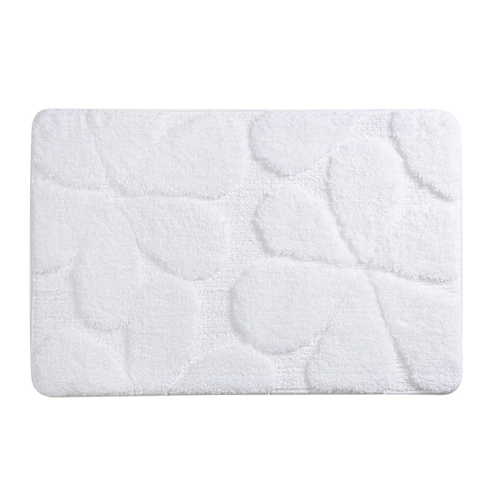 original-15237.jpg Коврик для ванной белый 90х60 см WasserKraft Diemel (BM-2218) — изображение 1