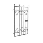 Калитка распашная каркас Стандарт-2 1х2 м черная