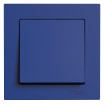 Выключатель Systeme Electric AtlasDesign одноклавишный встраиваемый аквамарин (ATN001112)