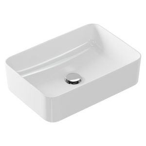 Раковина Cersanit Crea 50 см накладная белая (64755)