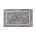 Коврик для ванной серый 80х50 см WasserKraft Neime (BM-1912)