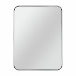 Зеркало настенное Jack 600х800 мм черное