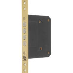 Замок врезной Palladium 0189-4MF PB универсальный латунь 5 ключей