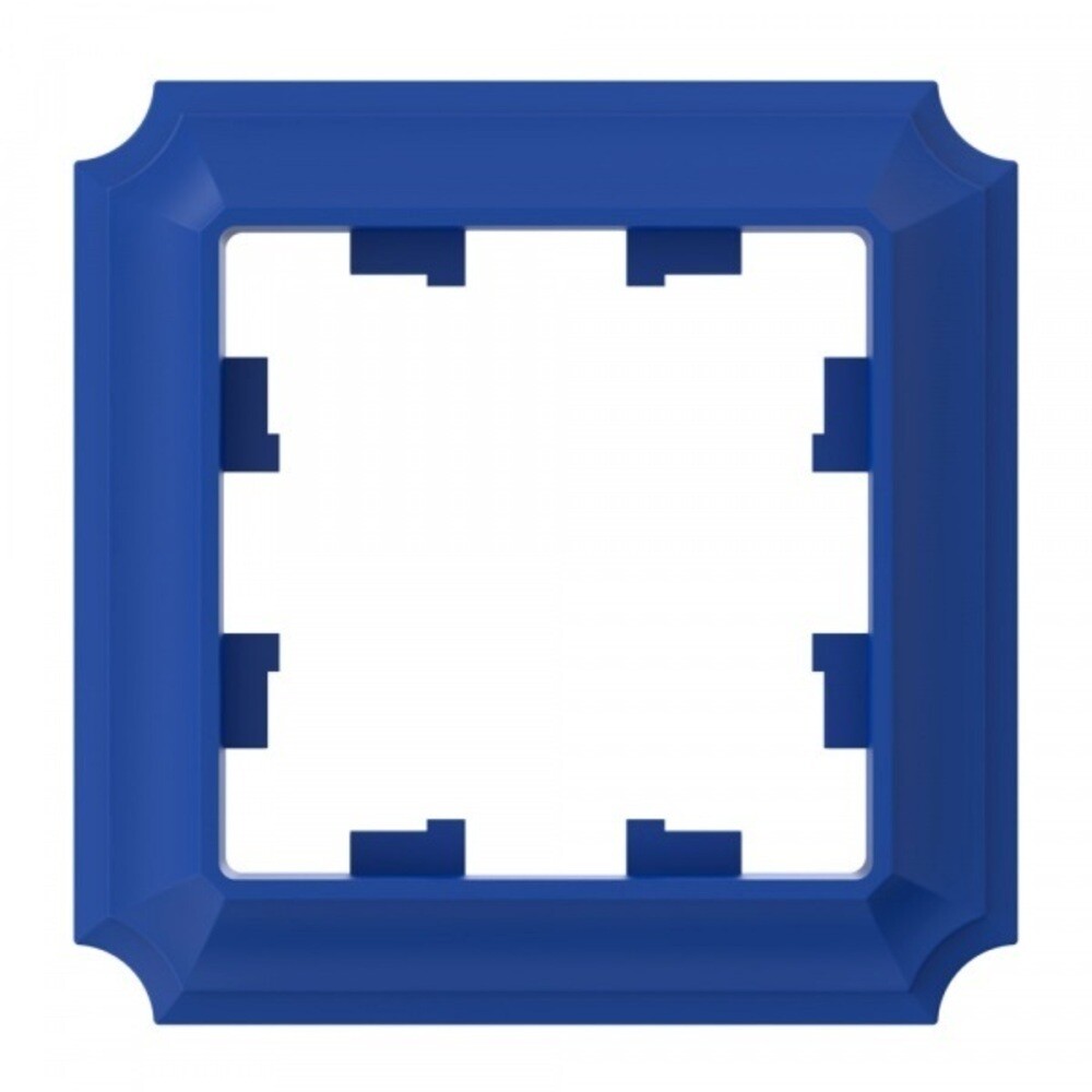 original-16374.jpg Рамка Systeme Electric AtlasDesign Antique одноместная аквамарин (ATN101101) — изображение 1