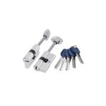 Цилиндр Punto Z4007 80 50х30 мм ключ/шток хром