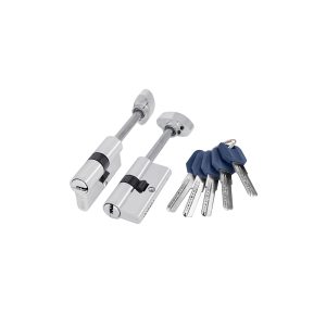 Цилиндр Punto Z4007 80 50х30 мм ключ/шток хром