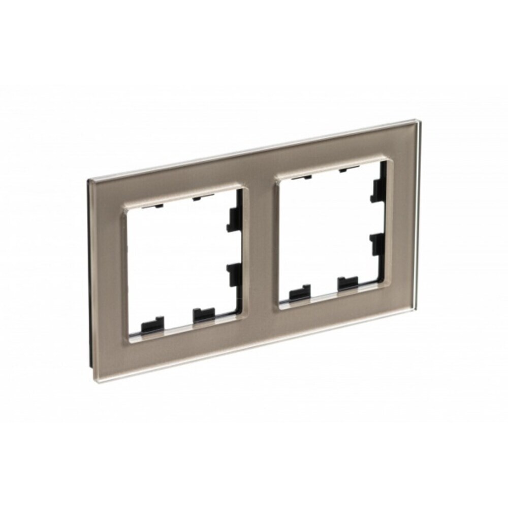 original-16470.jpg Рамка Systeme Electric AtlasDesign Nature двухместная шампань (ATN320502) — изображение 1