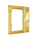 Окно деревянное Timber&style 460х470х45 мм 1 створка поворотная