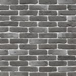 Искусственный камень Monte Alba Берген брик серый (33 шт.=0,672 кв.м)