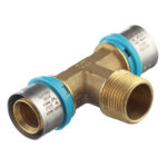 Тройник Tiemme 32(пресс) х 1 НР(ш) х 32(пресс)