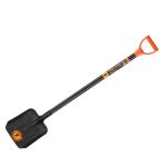 Лопата совковая Finland с ребрами жесткости с деревянным черенком 920 мм (1456-Ч)