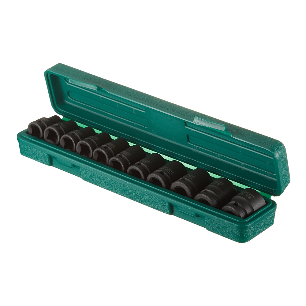 original-16900.jpg Набор головок ударных Jonnesway 1/2 для пневмоинструмента 10-24 мм 11 предметов (S03A4111S) — изображение 1