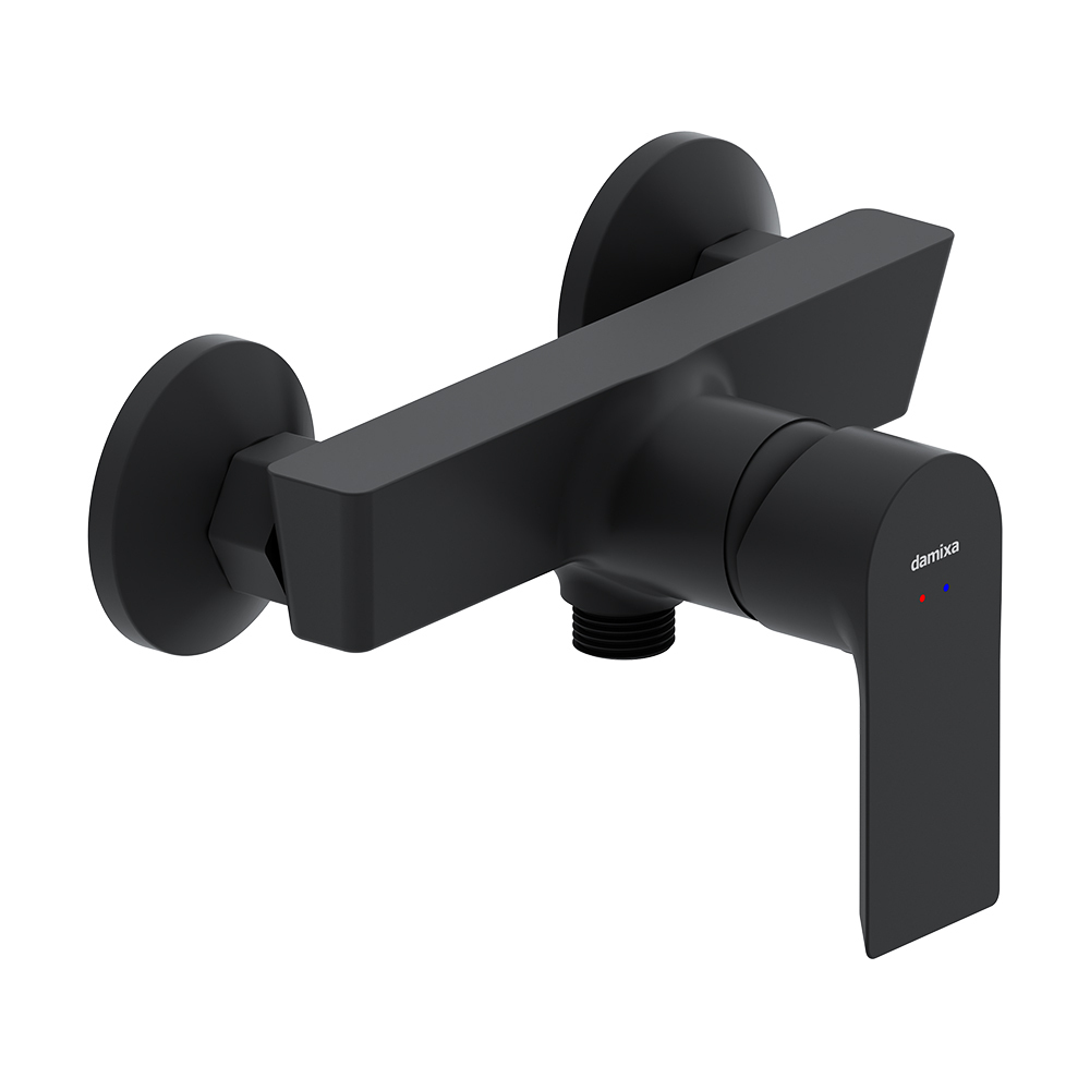 original-16986.jpg Смеситель для душа без излива Damixa Apollo черный без лейки однорычажный (472000300) — изображение 1