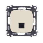 Розетка компьютерная Legrand Valena Allure встраиваемая слоновая кость RJ45 (753840)