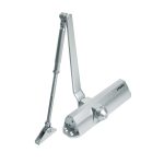 Доводчик дверной Fuaro DC20-5/TS-68 (50-110 кг) серый