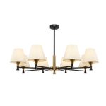 Люстра подвесная Freya Perfetto E14 320 Вт 13 кв.м (FR5098PL-08BBS)