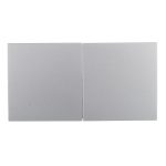 Розетка Systeme Electric AtlasDesign встраиваемая алюминий со шторками со сдвижными крышками (ATN000328)