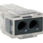 Клемма на 2 провода EKF PROxima СМК 773-102 1-2,5 кв.мм самозажимная с пастой (5 шт.) (plc-smk-102b)