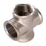 Крестовина CTM 1/2 ВР(г) х 1/2 ВР(г) х 1/2 ВР(г) х 1/2 ВР(г) латунная (CRKF0012)