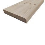 Подоконник деревянный 400х2000х40 мм сращенный хвоя