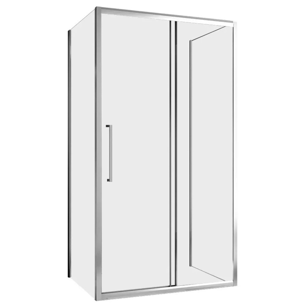 original-18293.jpg Душевой уголок Abber Schwarzer Diamant хром 110х85х195 см прямоугольник стекло прозрачное 6 мм (AG30110H-S85-S85) — изображение 1