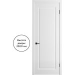 Дверь межкомнатная Норра 1 800х2300 мм эмаль белая глухая