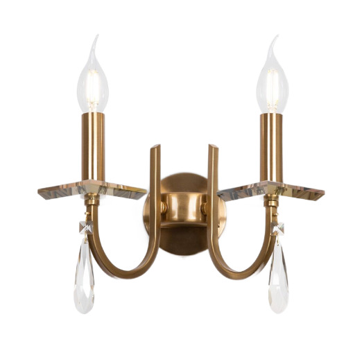 original-18390.jpg Бра Freya Forte E14 80 Вт 220-240 В латунь IP20 (FR1006WL-02G) — изображение 1