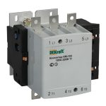 Контактор модульный Dekraft КМ-103 (22158DEK) 220-230 В 265 А тип AC 1НО+1НЗ