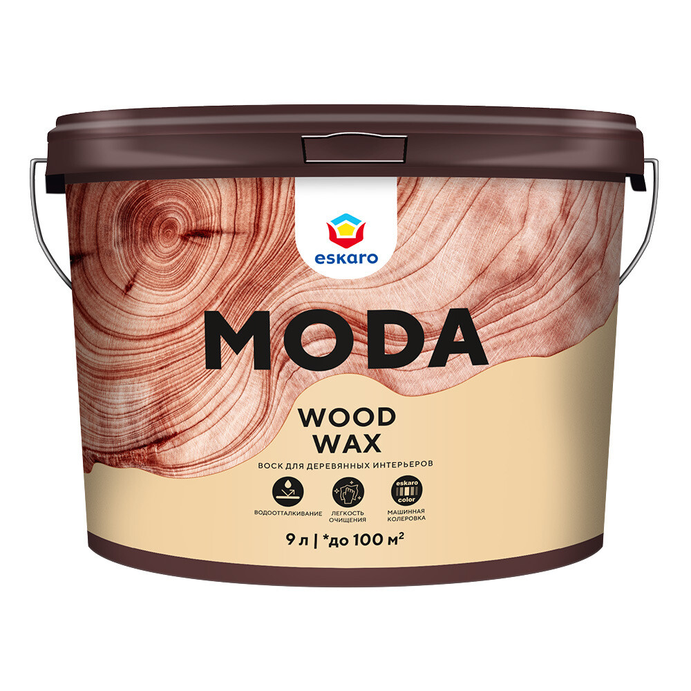 original-18461.jpg Воск Eskaro Moda Wood Wax для дерева матовый 9 л — изображение 1
