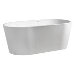 Ванна акриловая Abber 150х80 см отдельностоящая с ножками (AB9203-1.5)