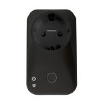 Умная розетка Elektrostandard Minimir Home (a054336) черная матовая с заземлением