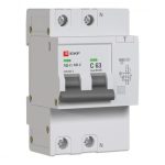 Автомат дифференциальный EKF PROxima АД-2 63А 1P+N тип AC 30 мА 6 кА (DA2-6-63-30-pro)