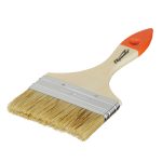 Кисть натуральная щетина деревянная ручка Sparta 100х9 мм для масляных краскок и лаков