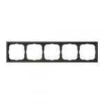 Рамка Systeme Electric ArtGallery пятиместная базальт (SE GAL001405)