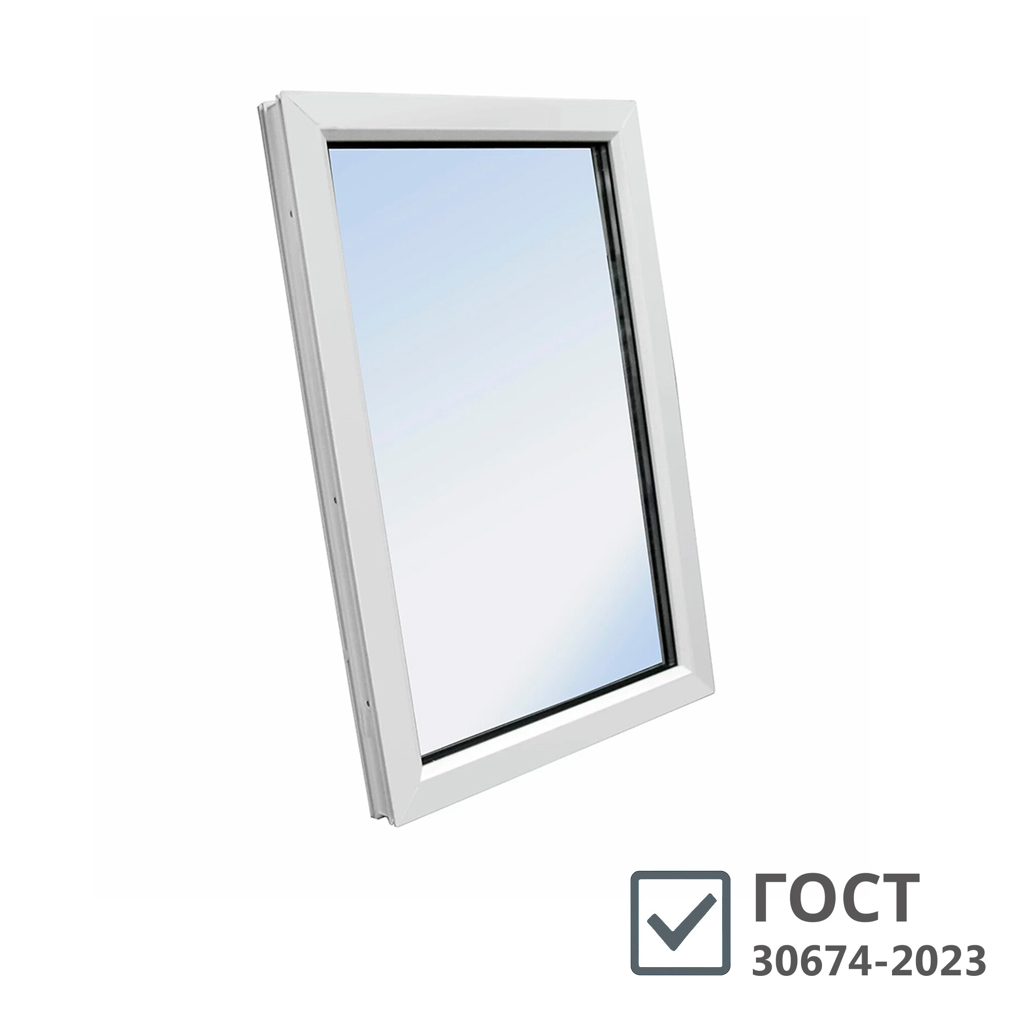 original-19560.jpg Пластиковое окно VEKA WHS 60 1160х800 мм 1 створка глухая с одним стеклом — изображение 1