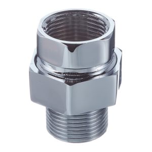 Американка прямая 3/4 ВР(г) х 3/4 НР(ш) хром латунная