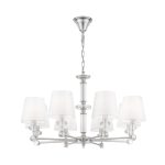 Люстра подвесная Maytoni Riverside E14 320 Вт 24 кв.м (MOD018PL-08CH)