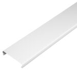 Рейка сплошная Омега 100АТ 4 м белая матовая