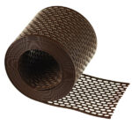 Лента вентиляционная карнизная 100х5000 мм Grand Line коричневая