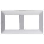 Рамка Legrand Valena Life двухместная алюминий (754132)