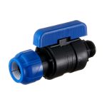 Кран шаровой ПНД Valfex компрессионный переходной 32х1 НР(ш)