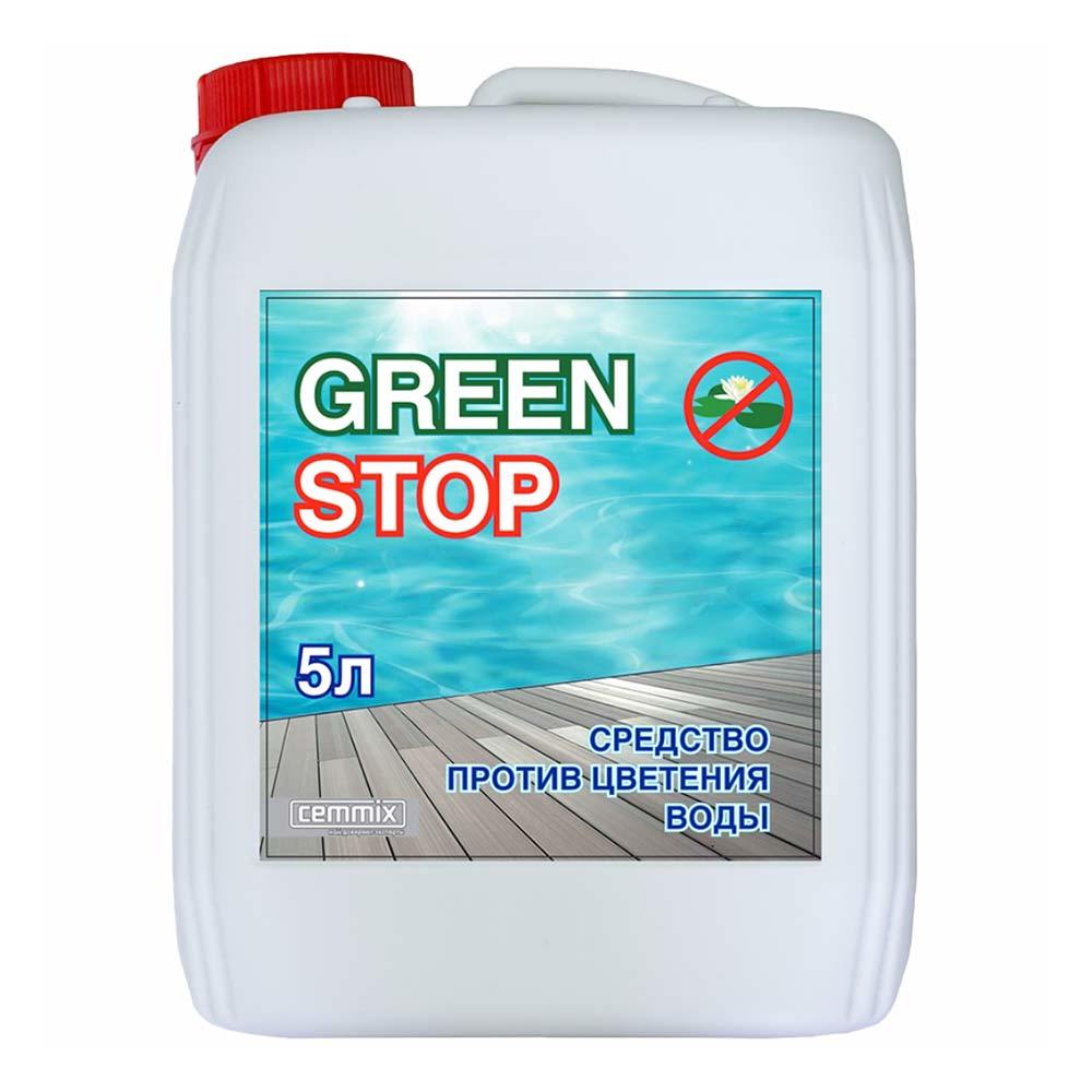 original-20104.jpg Средство против цветения воды для дезинфекции бассейнов CemMix Green Stop 5 л — изображение 1