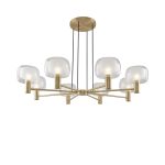 Люстра подвесная Maytoni Vision E14 480 Вт 32 кв.м (MOD411PL-08G)