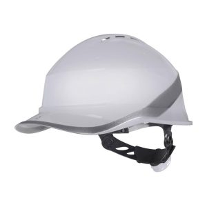 Каска защитная Delta Plus Diamond Vi Wind белая с храповиком (DIAM6WTRBC)