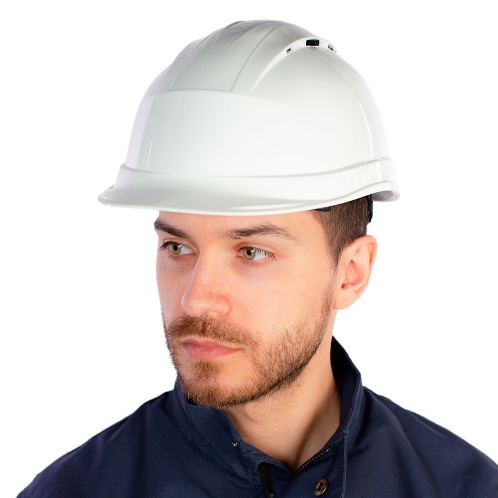 original-20394.jpg Каска защитная Delta Plus Quartz Up IV белая с храповиком (QUARUP4BC) — изображение 1