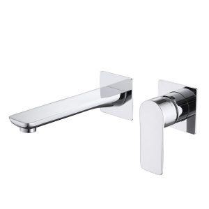 Смеситель для раковины встраиваемый Abber Weiss Insel хром однорычажный (AF8082)