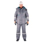 Костюм рабочий мужской утепленный ГК Спецобъединение Галактика 48-50 рост 170-176 см серо-бирюзовый