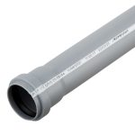 Труба канализационная Valfex Base d50x2000 мм пластиковая для внутренней канализации