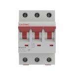 Автоматический выключатель модульный DKC Yon Max MD63N 3P 40А тип C 6 кА 400 В (MD63N-3PC40)